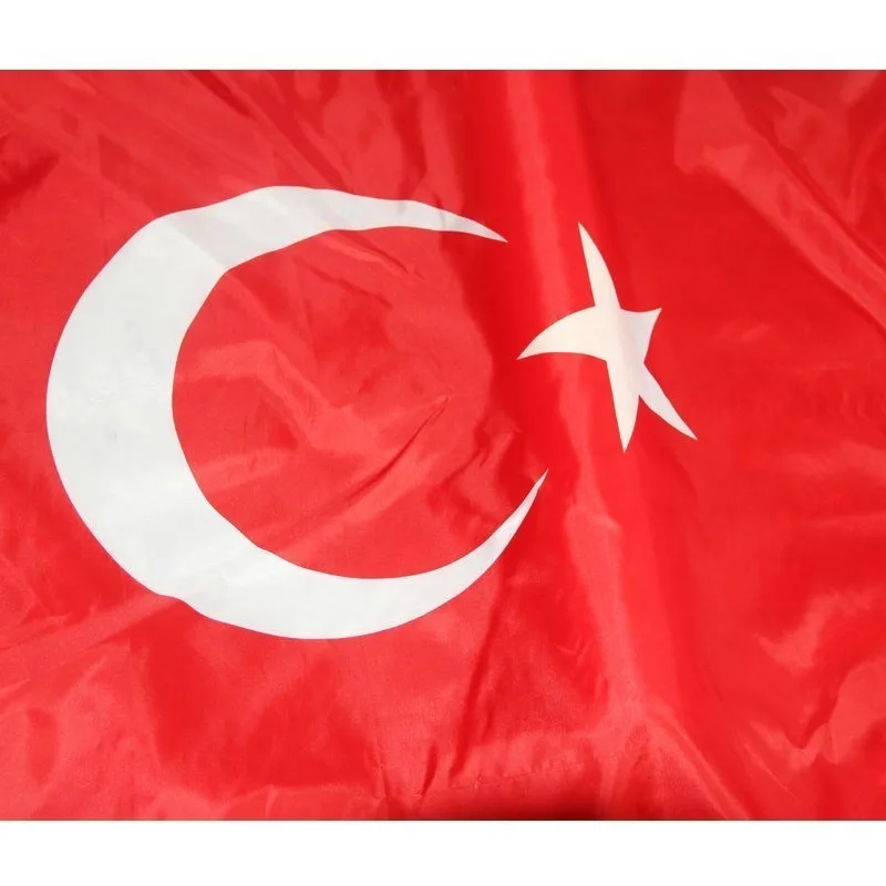 90x150 см Турецкий флаг полиэстер баннер висит национальные фестивальные флаги