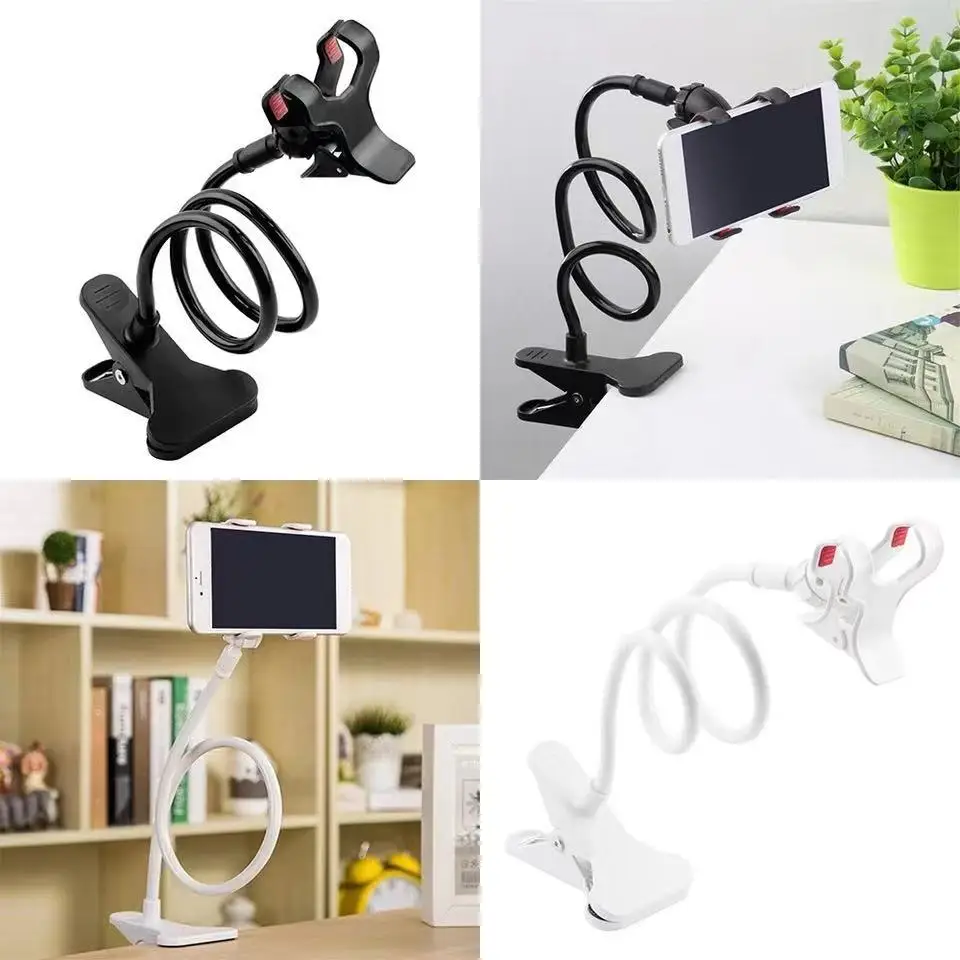 scy 360 clip on mobile phone stand portable stand flexible lazy bed desktop stand installation stand base stand support free global shipping