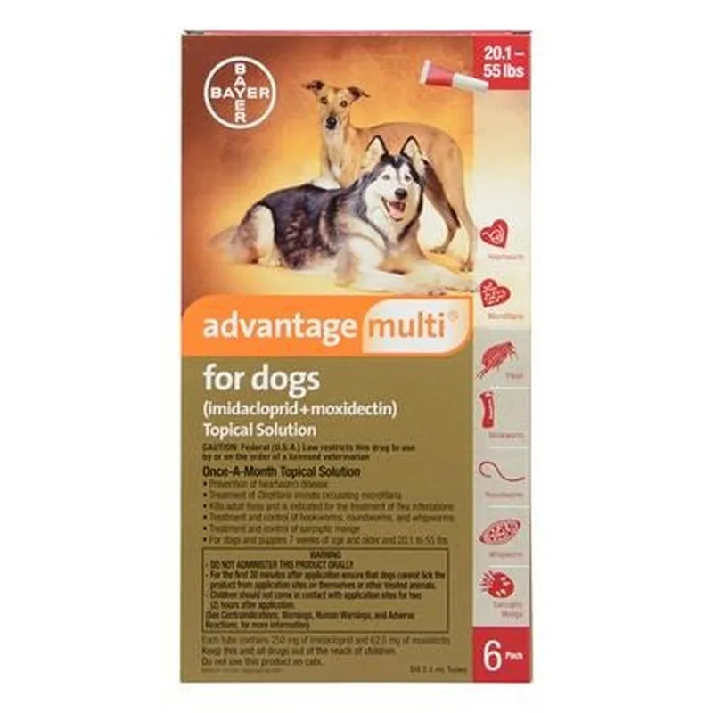Bayer защитника преимущество мульти K9 Advantix блохи клещей и комаров предупреждения