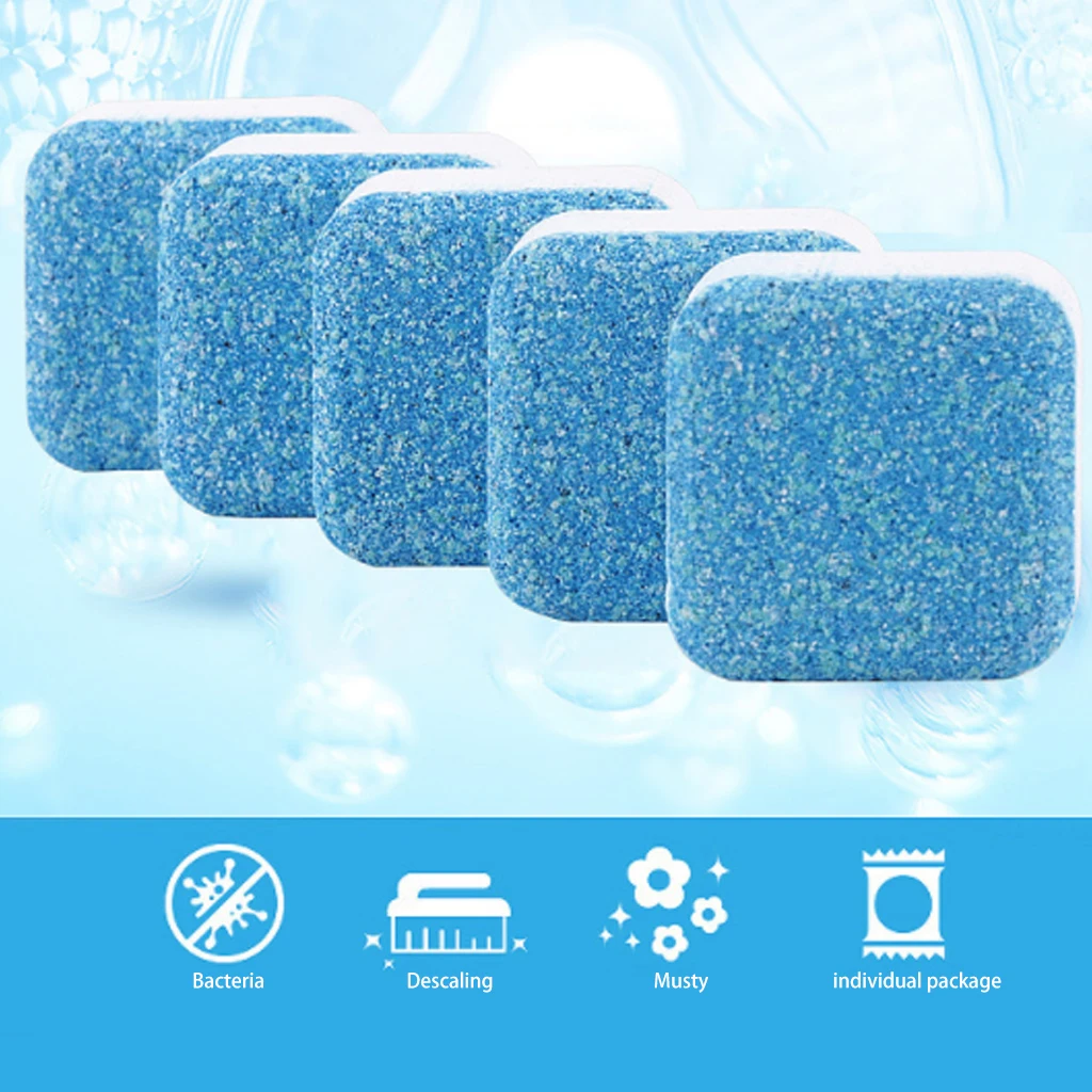 10/100pcs Washing Machine Cleaner Washer Cleaning Laundry Soap Detergent Effervescent Tablet Deodorant For Home | Дом и сад