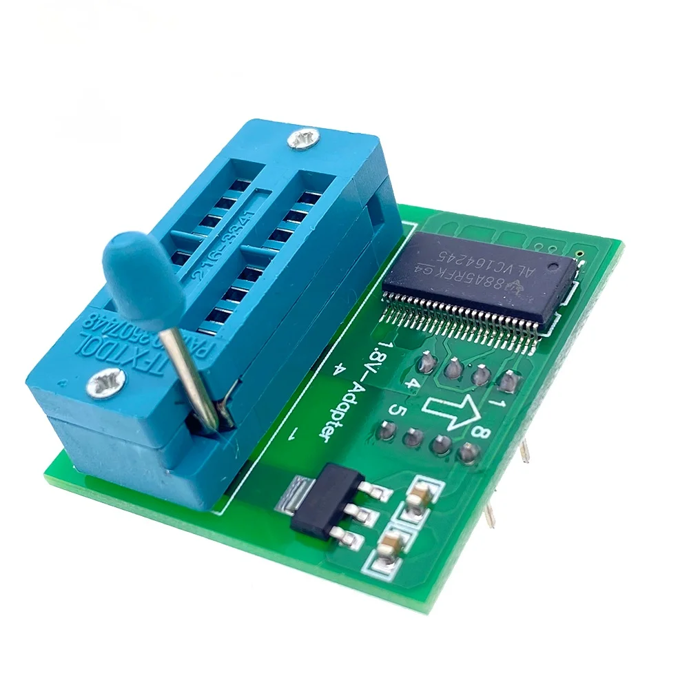 1.8V SPI Flash SOP8 DIP8 W25 MX25 Adapter For Motherboard Use On Programmers TL866CS TL866A EZP2010 EZP2013 EZP2019 CH341A | Электронные