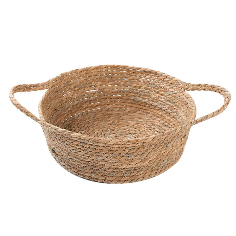 

Comfortable Cat Litter Cat House Cat Bed Luxury Villa Woven Straw Breathable