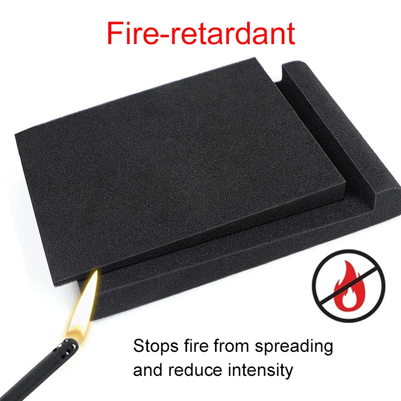 2 шт. губка студийный монитор изоляции колодки акустическая пена высокой