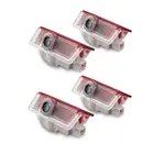 Автомобильный светодиодный светильник с логотипом на дверь, 4 шт., для Mercedes Benz W212, W176, W246, W242, C204, S212, X166, 4matic, C, E-класса, проектор, Призрачная тень