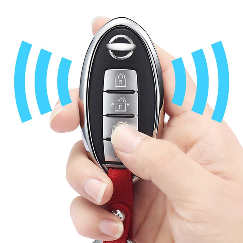 Чехол для ключей автомобиля из натуральной оцинкованной кожи Nissan TEANA Qashqai Juke