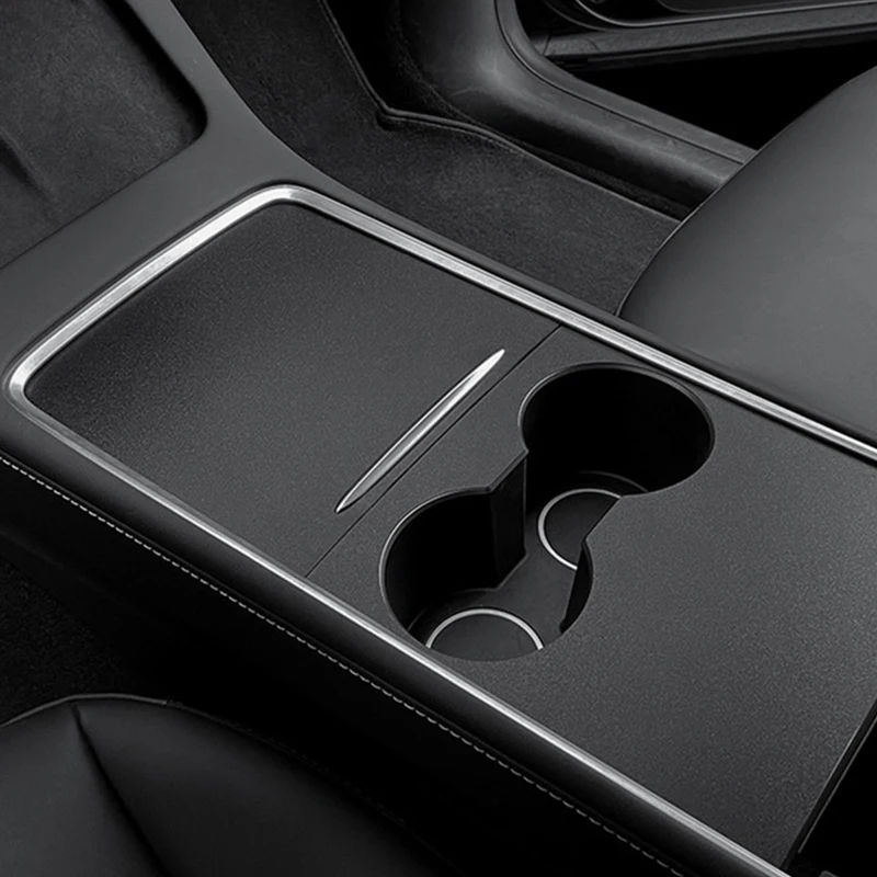

Car Central Control Panel Protective Patch For Tesla Model 3/Y 2021 Auto Accessories Carbon Fiber ABS Patch