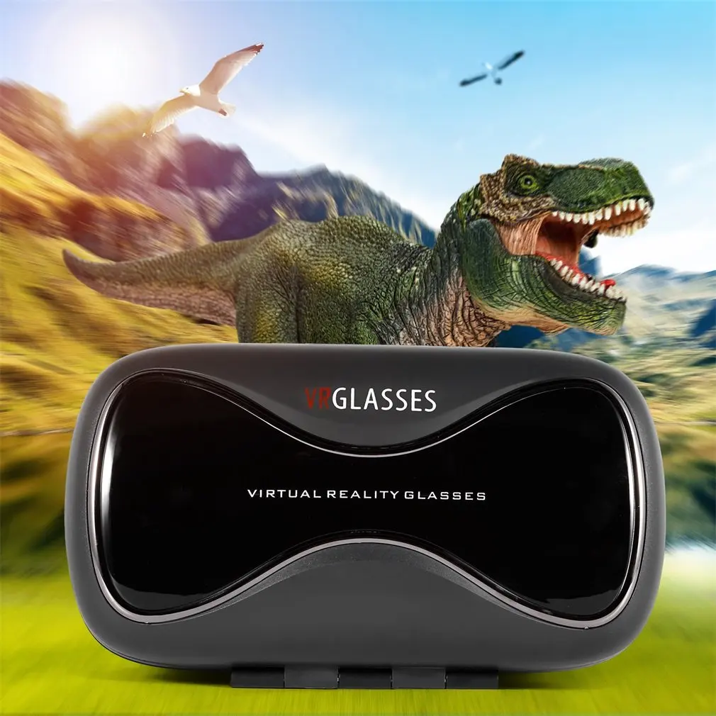 Портативный VRD3 Очки виртуальной реальности шлем мой VR коробка Реалистичные 3D очки гарнитура картон для большинства смартфонов