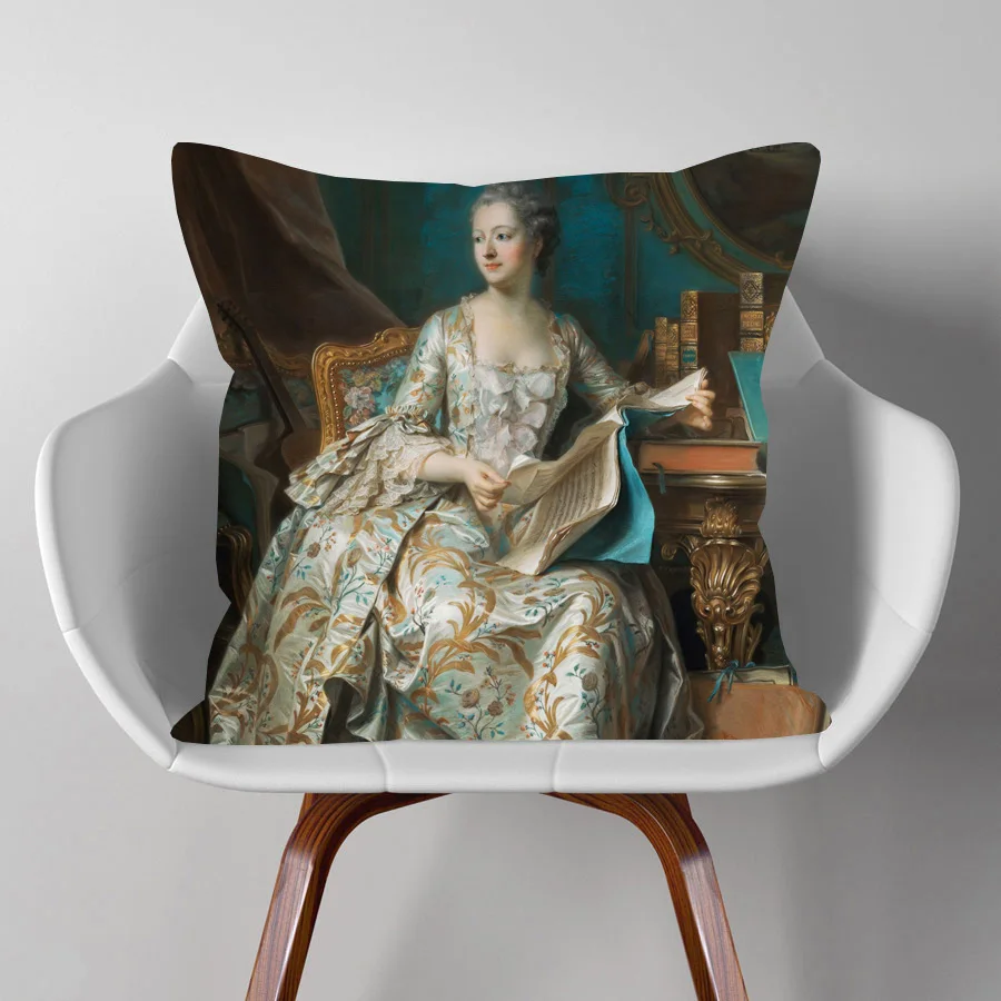 Наволочки для подушек Nobles And Grand Ladies европейская картина маслом женщин и девушек