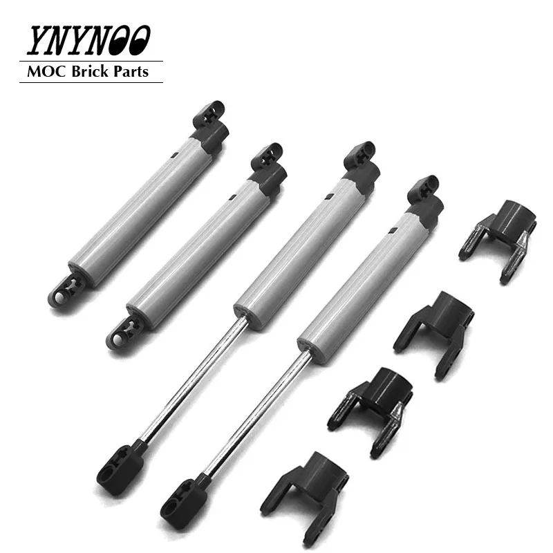 24Pcs/Lot High-Tech 15L Linear Actuator Long 61927 MOC Building Blocks Bricks 61904 61905 92693 Parts DIY Spare Bulk Toys | Игрушки и