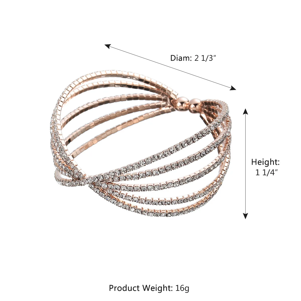 Новый стильный браслет FUN-BEAUTY с фонариками открытый регулируемый европейские и