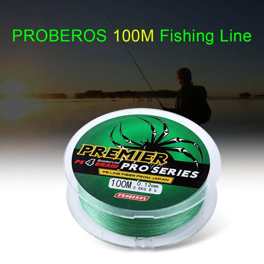 4 серии 100 метров прочная леска для ловли лошадей полиэтиленовый материал