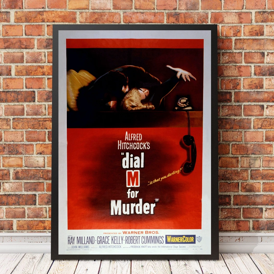 

Dial M For Murder Movie Poster Prints And Unframed Canvas Prints Home Decoration Painting ( No Frame )