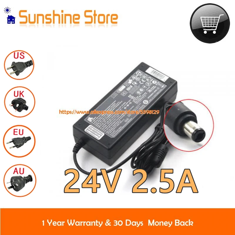 Натуральная печатающая головка для Zebra GX420D GX420T GK420T GK420D адаптер FSP060 RPAC P1076000 006 24V