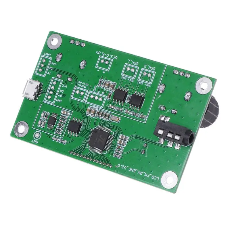 1 шт. 87 108 МГц DSP и PLL LCD стерео цифровой fm радиоприемник модуль + последовательное