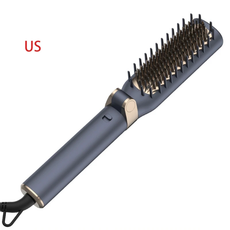 

Electric Comb Straightener Curler Negative Iron Hair Curling Beard Irons Straightening Combs