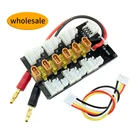 Разъем XT30 1-3S, параллельная зарядная плата Lipo для IMAX B6 Charger Boad RC Model, детали для игрушек с 6 шт. от XT30 до JST