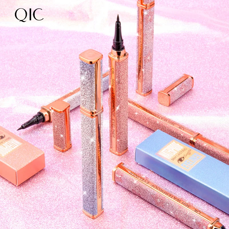 Подводка для глаз с изображением звездного неба водостойкая черная жидкая 1 шт. |