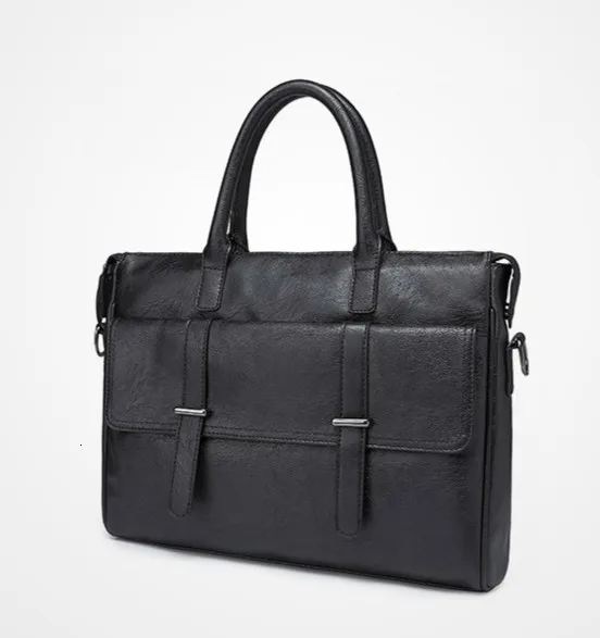 Известный бренд мужской деловой портфель для путешествий роскошная кожаная