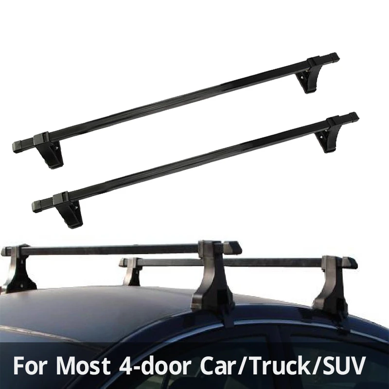 48 inch Car Roof Rack Cross Bars 48&quot roof Crossbar Luggage Carrier Rail 35KG/75LBS For 4-door car/truck/SUV | Автомобили и