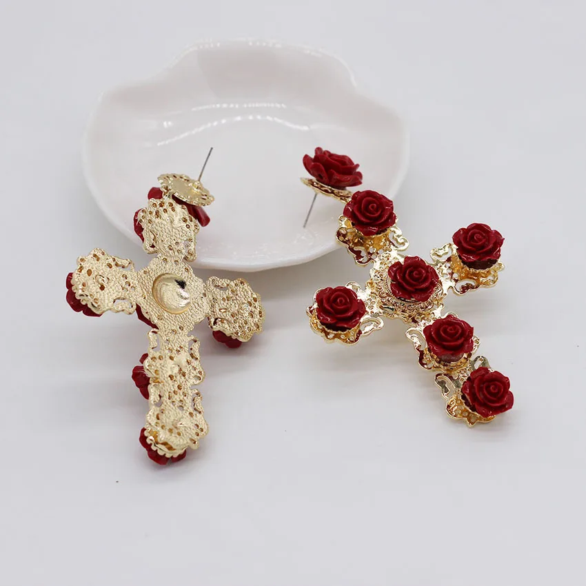 Повязка для волос в стиле барокко украшение на голову с крупным драгоценным