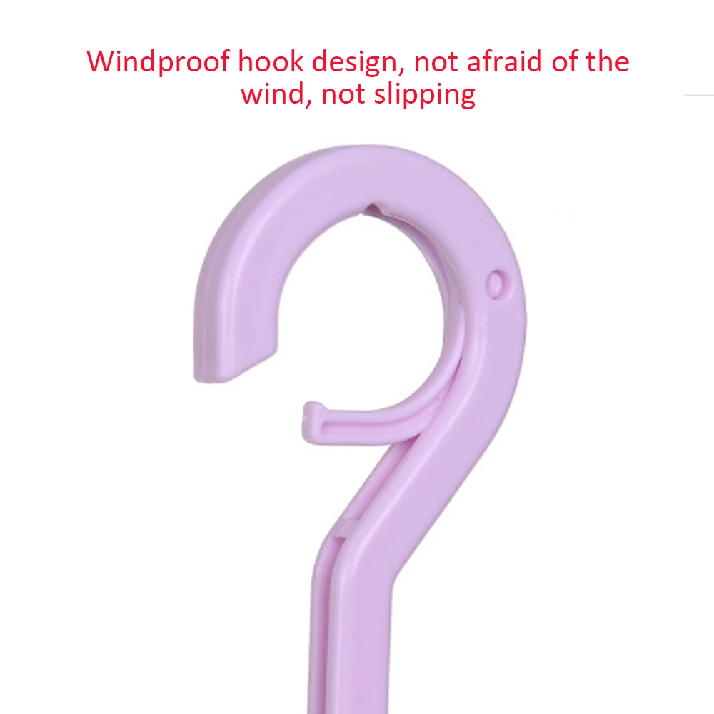 

Plastic 5 Circle Multilayer Windproof Clothes Hanger Organizer Fixed Holder Storage Racks Buckle Anti-Slip Hanger Dropshipping