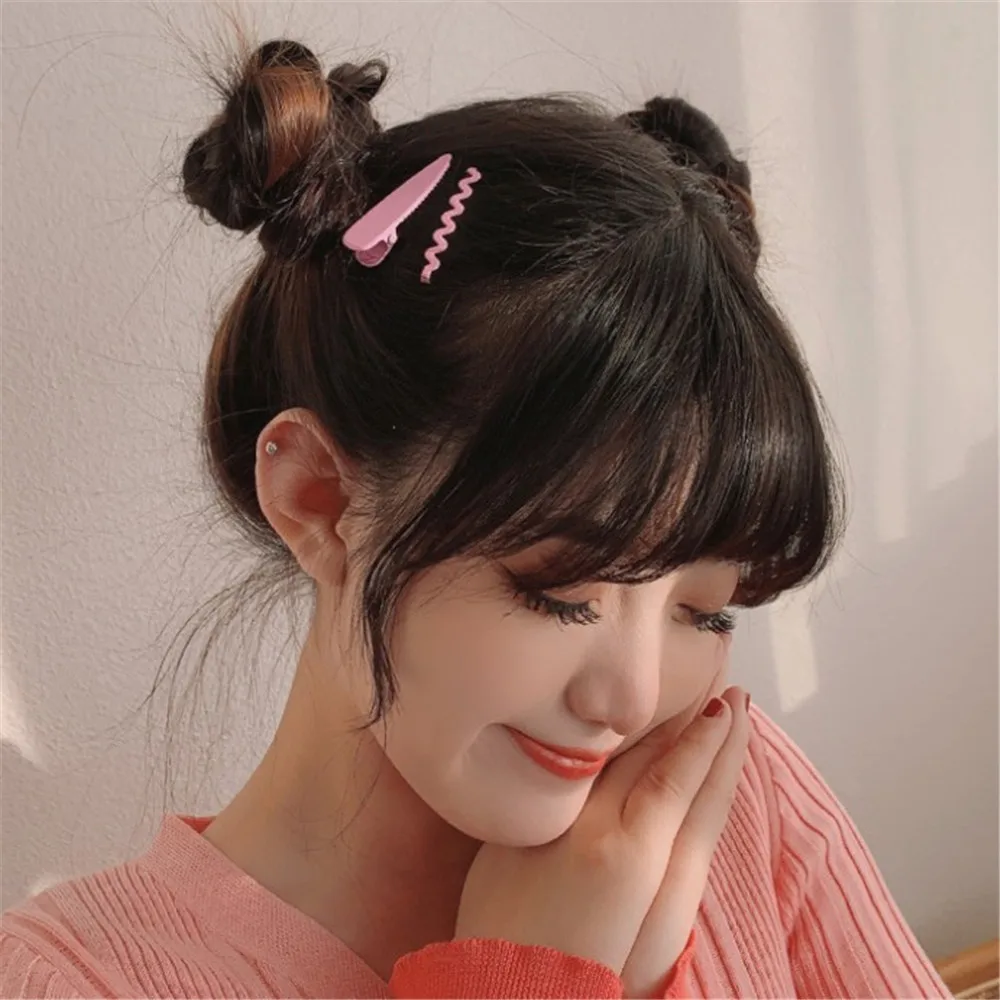 

4pcs/set Geometric Hair Clips Kawaii Candy Color Hairpins Women Girls Barrettes Headwear Hairgrips Party Headwear Accessories