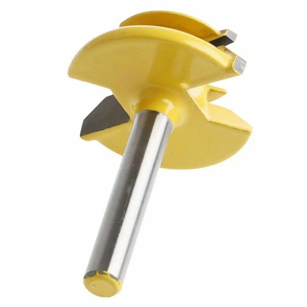 

1-3/8\" Router Bit 1/4\\\\\\\" Shank 1pcs 45 Degree Lock Up To 3/4\\\\\\\"