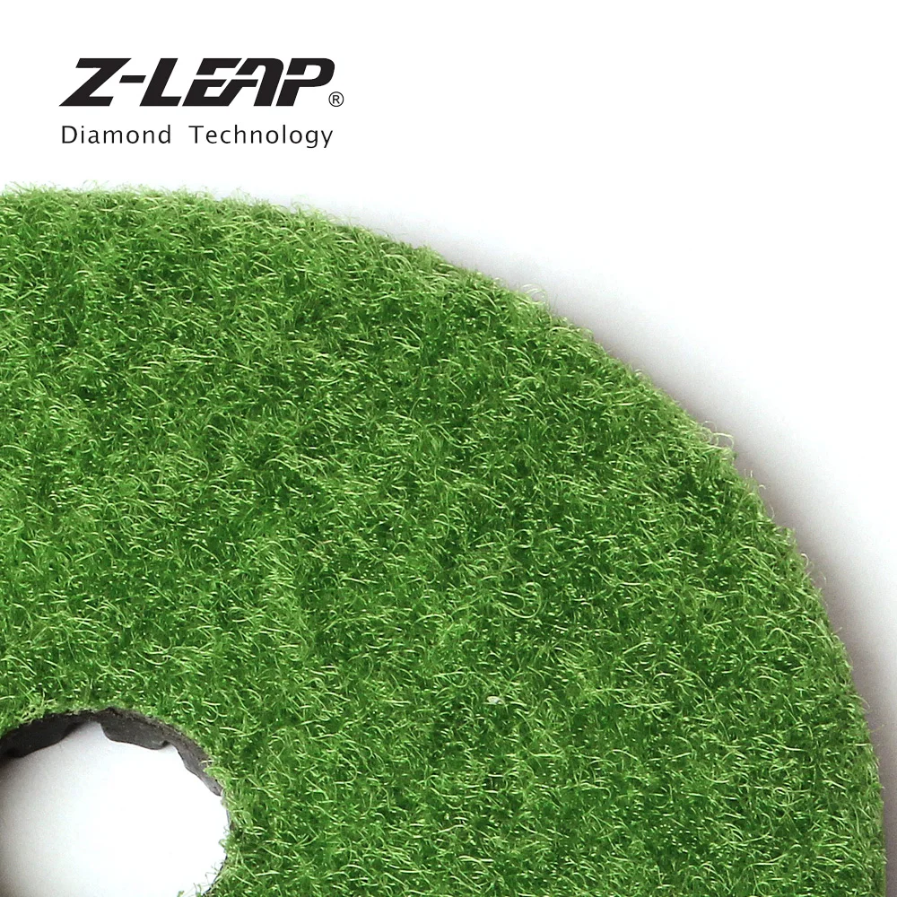 Z LEAP 7 шт./компл. 4 дюйма Алмазный Полировочный диск колодки Гранит Мрамор