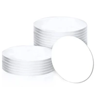 16pcs acrylic circle blanks4inches round disc0 08 inch thick acrylic sheets sign for picture frame painting diy crafts