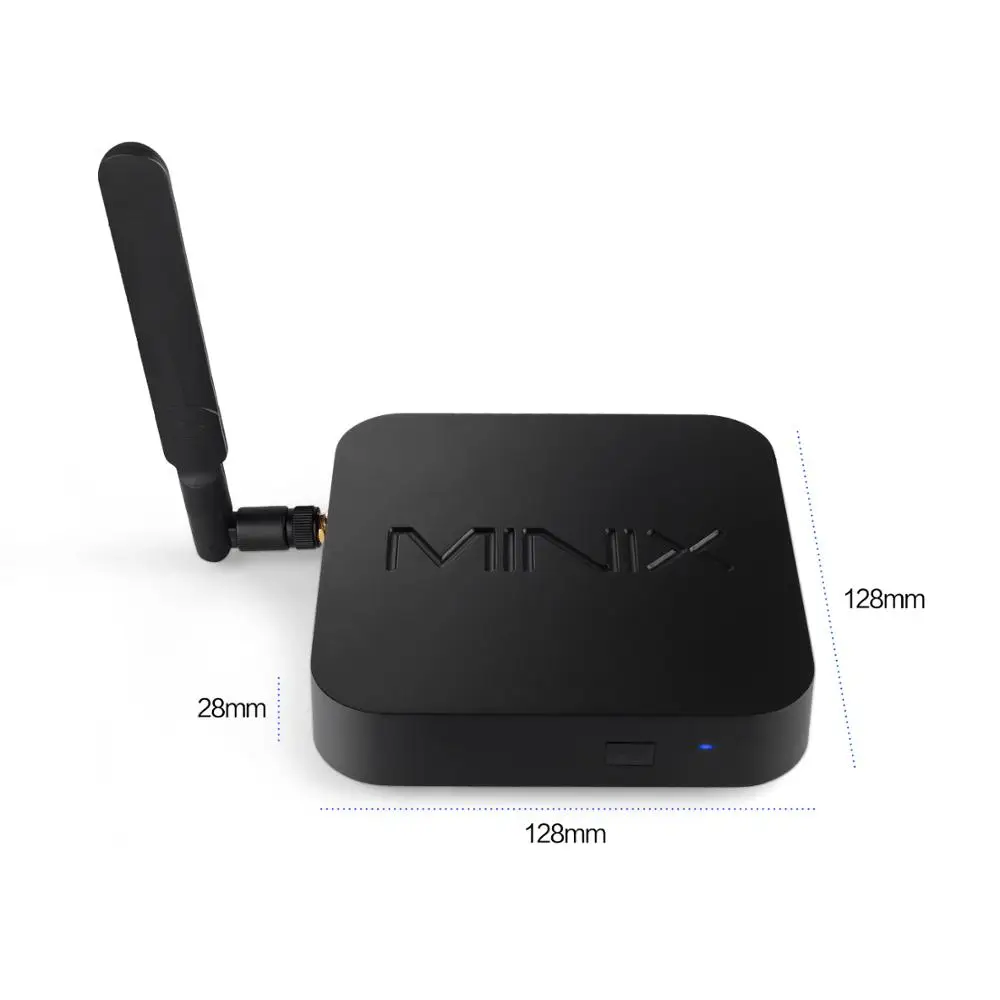 MINIX NEO U22 4K2K UHD 4 Гб DDR4 32 Smart Android 9 0 OS Dual WIFI Bluetooth 1000M LAN USB 3 Type c медиаплеер|ТВ-приставки и