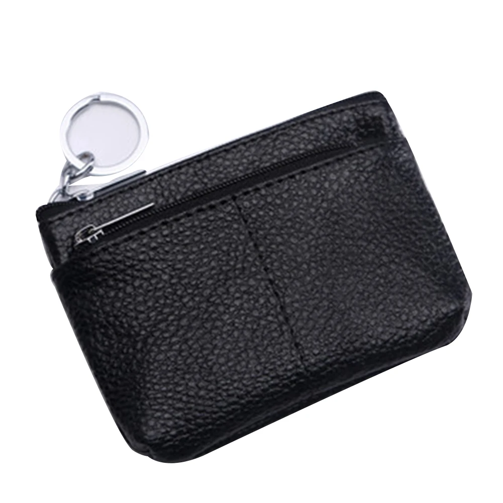 

Women's Fashion Leather Mini Coin Purse Ladies Simple Casual Short Zipper Wallet Cartera Mujer Women Wallets Dropship