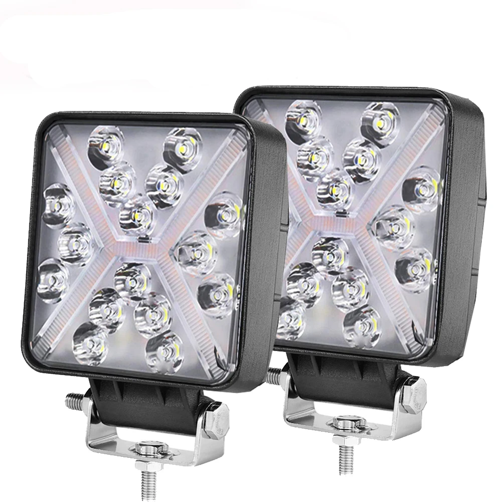 4 дюйма точечная Светодиодная рабочая лампа Наводнение Combo Луч с DRL 12V 24V для