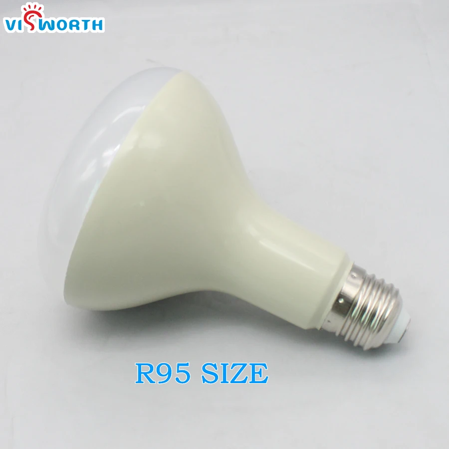 Светодиодная лампа E27 R95 R125 Светодиодный прожектор 12 Вт 15 20 светодиодная лампочка