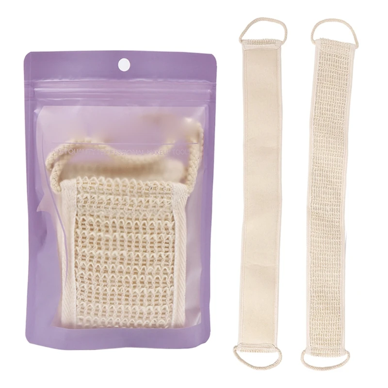 Щетки из хлопка и льна банные полотенца отшелушивающие для спины грязевой пилинг