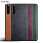 Кожаный противоударный чехол для телефона Sony Xperia 10 5 1 III ACE 2, мягкий силиконовый чехол-бампер для телефона Xperia 1 XZ4 X23