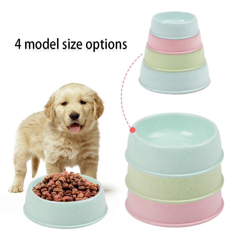 Миска из пшеничной соломы для питомцев миска еды собак и кошек Нескользящая