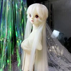 Новый стиль Bjd кукла парик 13 14 16 18 головы Медузы длинные модные волосы парик