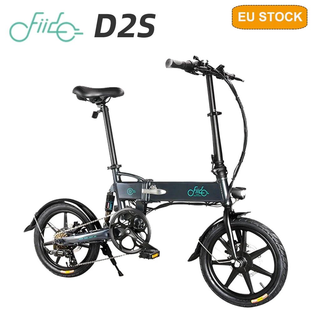 Складной мопед fiido D2S электрический велосипед 6 скоростей переключение передач