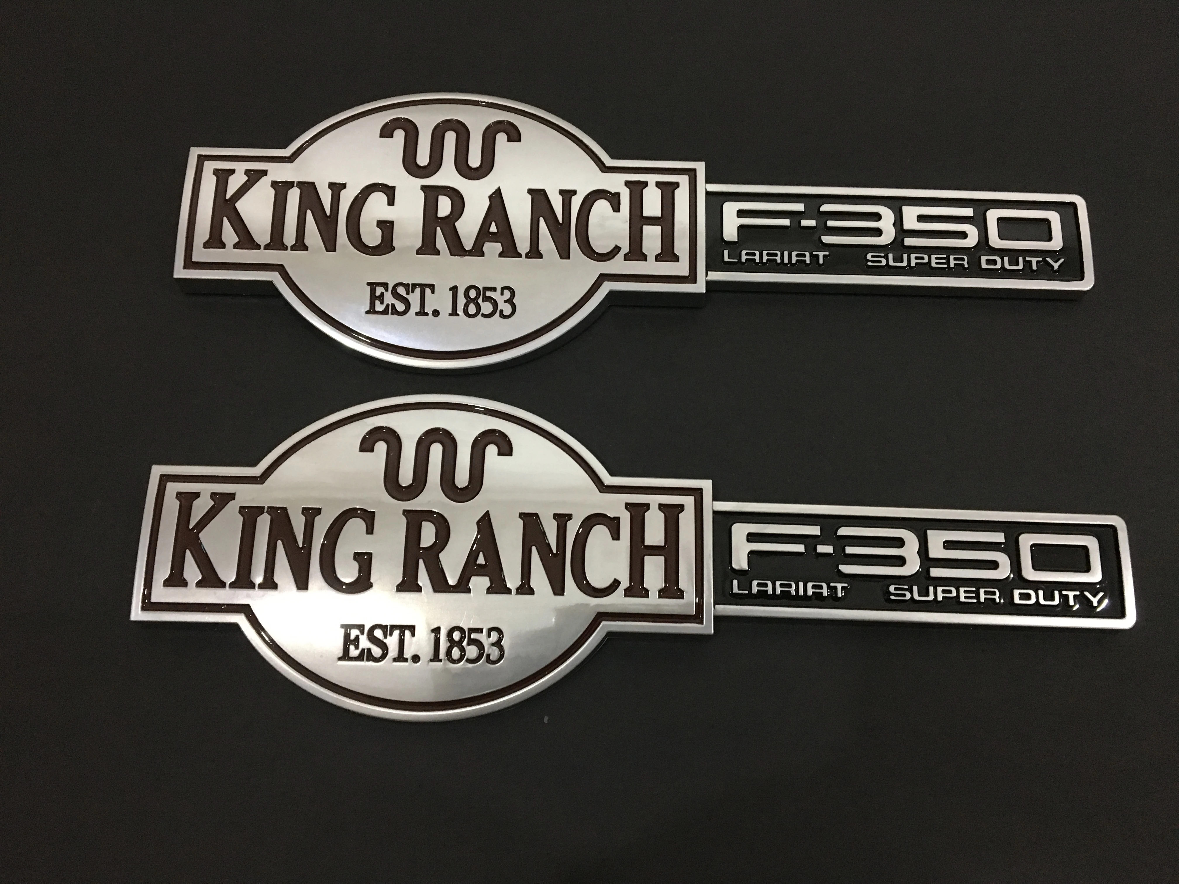 1 шт. новая эмблема ABS F350 KING ранчо переднее крыло