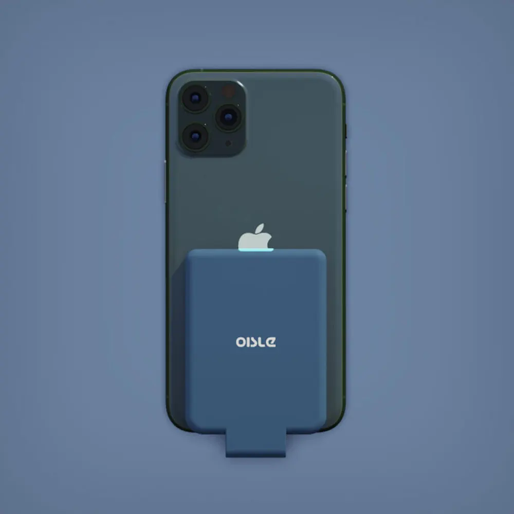 Внешний аккумулятор OISLE, подойдёт для iPhone SE 2/7/8/8 Plus/X/XR/11/12 Pro/12 Mini/12 Pro Max
