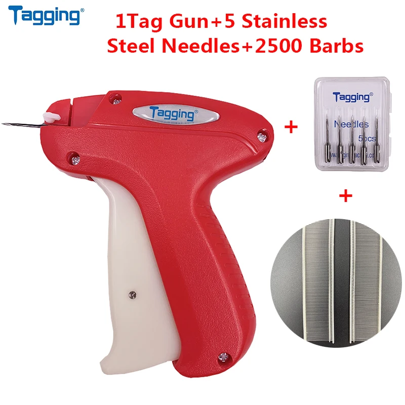 Высокое качество TA311X бирки для одежды метка пистолет тонкая этикетка 5 тонкие стальные иглы + 2500