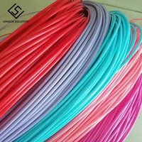 15 colors 500g round furniture pe rattan plastic imitation synthetic rattan weaving raw material for outdoor table chair basket