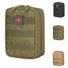 Тактическая Сумка для первой помощи, Молл, медицинский мешочек, пригодный для повседневного использования, аксессуар для инструмента, поясная сумка для страйкбола, Охотничья сумка