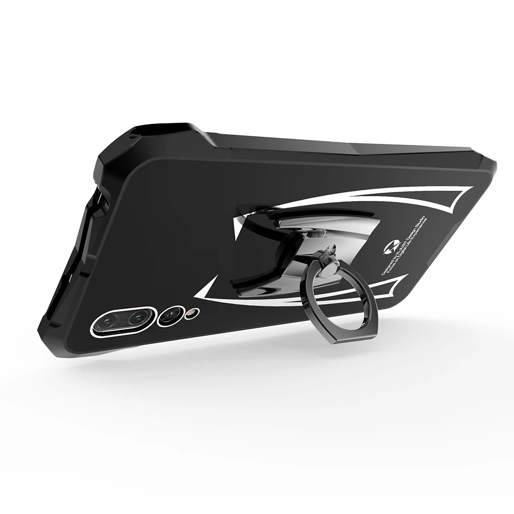 Гибридный противоударный чехол с ночной накидкой из алюминиевой металлической