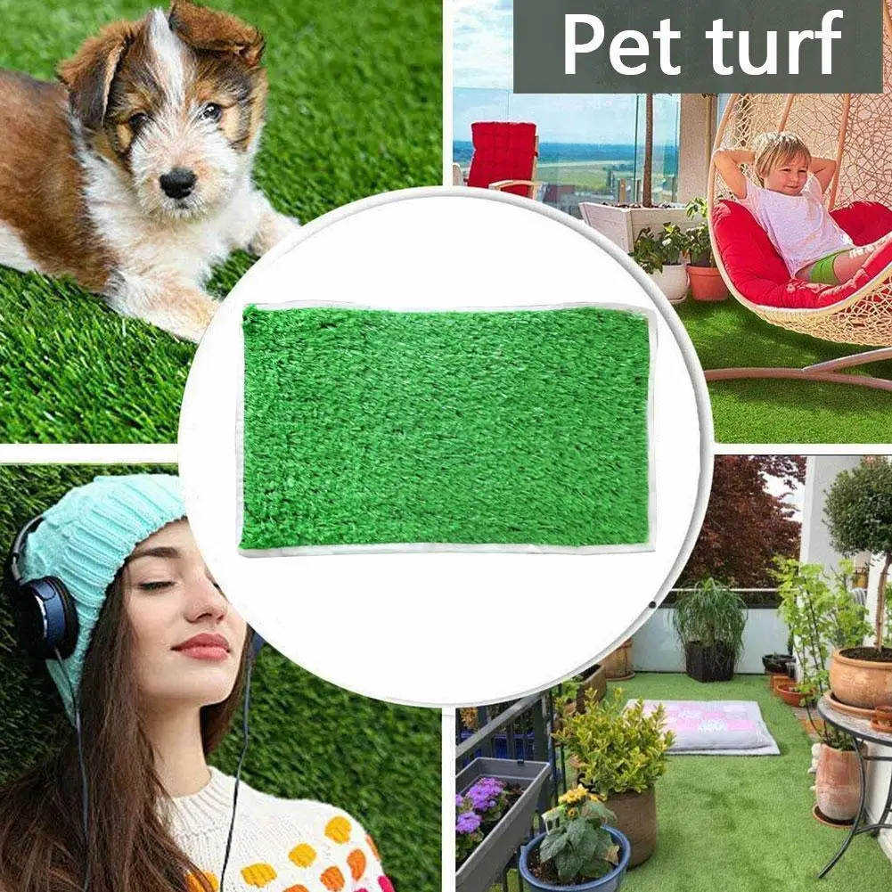 

Cat Dog Grass Toilet Mat Indoor Potty Trainer Grass Toilette Toilet Pet Pet Pad Kitten Dog Turf Patch Supplies Bedpan Clean T0T4