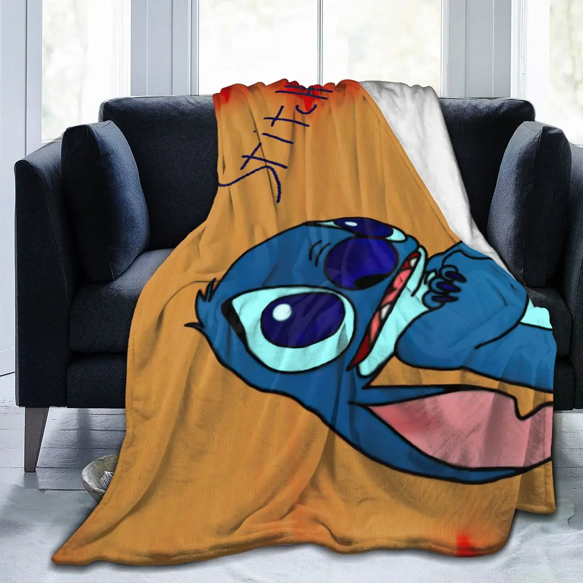 

Ультрамягкое одеяло для дивана, покрывало, мультяшное Фланелевое постельное белье, покрывало для дивана, украшение для спальни для детей и ...