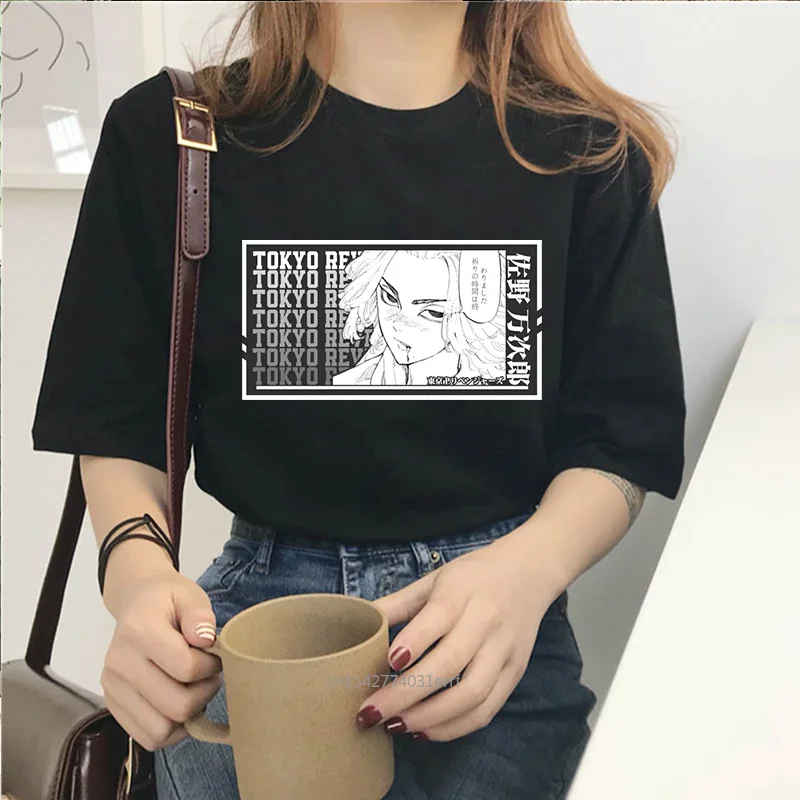 

Tokyo Revengers Anime Clothes Hombre Tshirt Sano Manjirou Ken Ryuguji Haori Manga Tops Daily Hipster Tops Camisetas