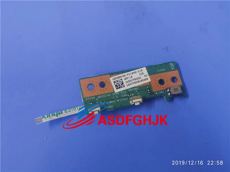 Для ASUS Q551ln bbi706 серии Мощность кнопочная панель 60nb0690 ps1040 100% дальнейшему улучшению