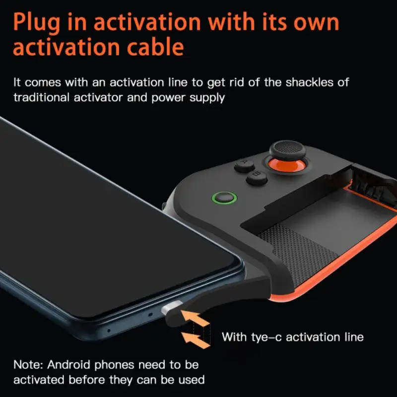 Mobile Game Joystick Stretchable Games Controller Trigger Bluetooth-compatible Wireless Gamepad For PUBG Android | Электроника