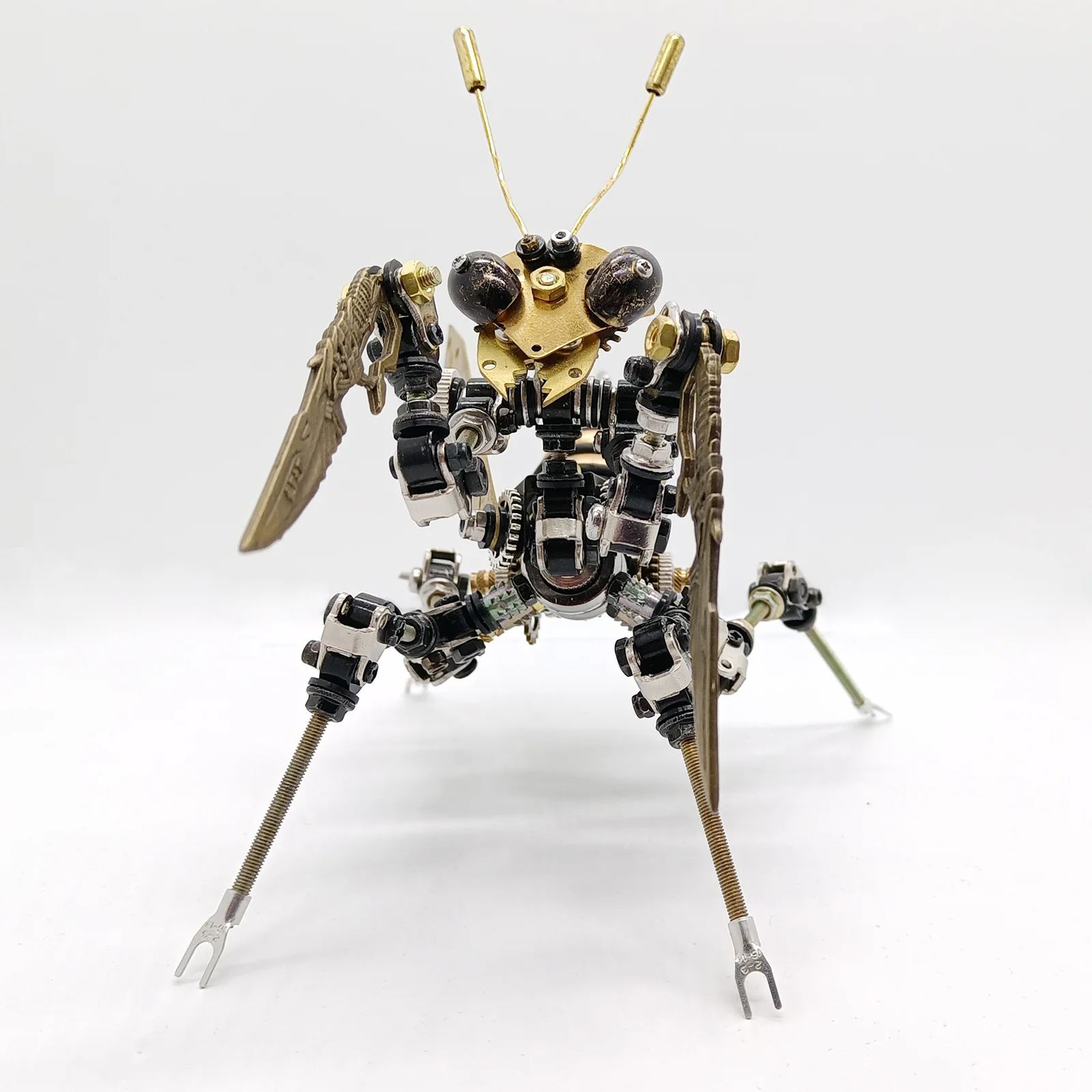 

3D Metal Insect Puzzle Model DIY Mechanical Mantis Assembly Model Building Kits for Adult